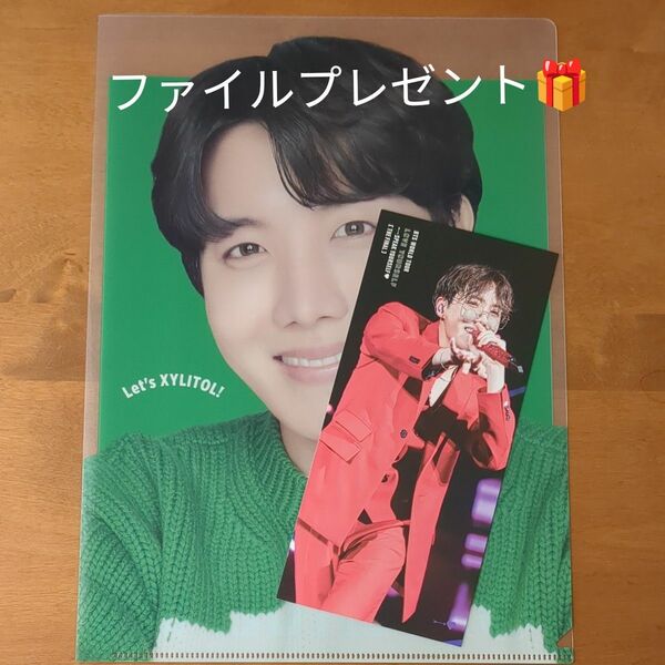 BTS ‘LOVE YOURSELF..’ FINAL　PHOTO BOOKMARK j-hope1枚 ガムファイル等プレゼント