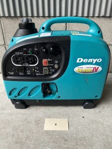 4 Denyo デンヨー　インバーター発電機　GE-900-IV