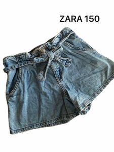 ZARA キッズ　 ショートパンツ デニム　150