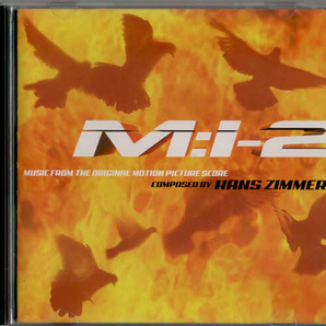 ★M:I-2 MISSION:IMPOSSIBLE 2 MUSIC FROM THE ORIGINAL MOTION PICTURE SCORE ミッション：インポッシブル2｜AVCW-13017｜2000/07/05の画像1