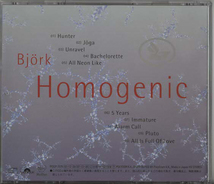 ★Bjork ビョーク｜Homogenic ホモジェニック｜Hunter/Bachelorette/Immature/All Is Full Of Love｜POCP-7275｜1997/12/20_画像3