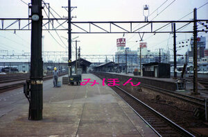 [鉄道写真] 浜松駅の構内風景・地上駅時代 (1938)
