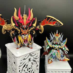 SDW HEROES ナイトストライクガンダム ウォーロックイージスガンダム SDガンダム 全塗装　改造　完成品