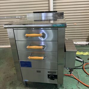 厨房機器 タニコー業務用 蒸し器 LPガス ガス蒸し器の画像1