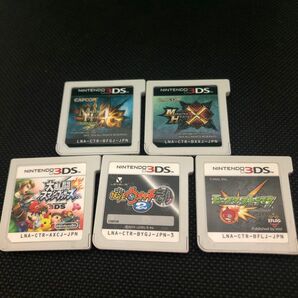 ニンテンドー3DS ソフトのみ　5本セット　 大乱闘スマッシュブラザーズ他