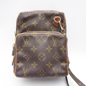 A24-403　Louis Vuitton ルイヴィトン　M45238　ミニアマゾン　ショルダーバッグ　モノグラム　※破れあり　ヴィンテージ