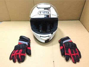 SHOEI　ショウエイ　GT-Air　フルフェイヘルメット　Mサイズ　手袋セット