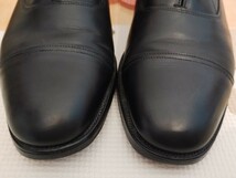 減り少なめ サンダース 内羽根 ストレートチップ 黒 UK 9 27.5 英国製 1981年製 ビンテージ 官給品 革靴 イギリス軍 _画像5