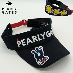 ★新品正規品 PEARLYGATES/パーリーゲイツ どうしちゃたの無地 ツイルバイザー (UNISEX) 超レアモデル !