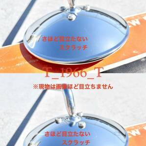 【A-品】70s当時物NOS SUPERIOR(スーペリア)ラウンドミラー 10"ロング クランプ付属2本セットの画像8