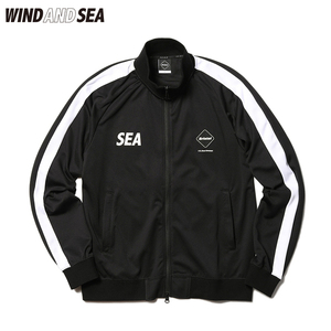 F.C. Real Bristol F.C.R.B. リアルブリストル 2019-2020 A/W WIND AND SEA ウィンダンシー TRAINING JERSEY BLOUSON Black 黒 S