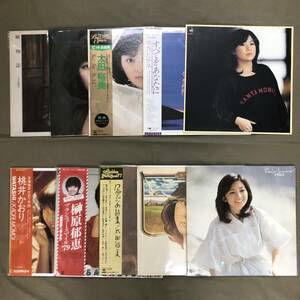 ■ LP レコード まとめ売り 50枚！日本女性ボーカル / ジャパニーズポップス japanese female vocal 