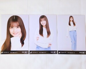 乃木坂46〈中村麗乃〉【ショートコート】 _ 34th Monopoly 会場リアルミーグリ 京都 生写真 