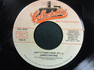 James Brown ： Ain't Funky Now( Pt.1 ) 7'' / 45s ★ Funk ☆ c/w Funky Drummer( Pt.1 ) // 5点で送料無料