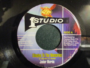 Junior Murvin ： Clinging To The Memories 7'' / 45s (( Reggae レゲエ ))(( 落札5点で送料当方負担