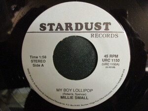 Millie Small ： My Boy Lollipop 7'' / 45s (( Jamaican SKA / Reggae レゲエ )) c/w Sweet William (( 落札5点で送料当方負担