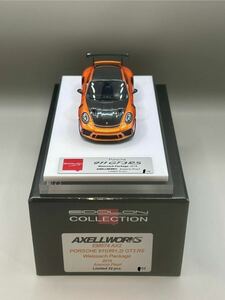 アクセルワークス　メイクアップ　アイドロン　Porsche 911 GT3 RS Arancio Pearl Axellworks Porsche Eidolon Make Up