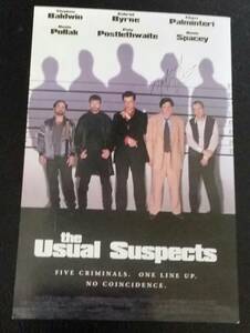 映画 ユージュアル・サスペクツ The Usual Suspects シネマ　ポストカード　postcard 送料無料　送料込み 