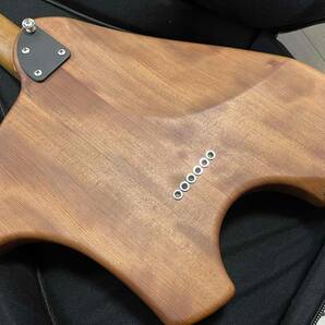 sTele Red Wood | クラインギター レッドウッド 約2.9kg （※検索 klein テレキャス steinberger Strandberg red スタイン エルゴ ）の画像3