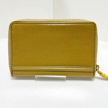 ◆BURBERRY バーバリー ブルーレーベル◆ 財布　マルチケース　ラウンドジップ　ストラップ付き　イエロー 【USED】0312-L1_画像2