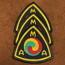 AMA ビンテージ ワッペン ハーレーダビッドソン モーター系 デッドストック バイカー ヴィンテージパッチ AMA MEDIUM SIZE Vintage Patch_画像2