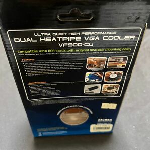 【格安放出品】CPUクーラー ZALMAN 銅製静音Heatpipe VGA Cooler VF900-Cu (FN249) VF900-CUの画像2