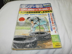 サンデー毎日臨時増刊 第62回全国高校野球予選全資料号 / 峰山・広瀬 横浜商・宮城 横浜・愛甲 桜井・駒田 高知商・中西 /