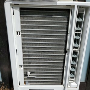 コイズミ KOIZUMI ルームエアコン 窓用エアコン KAW-1692 2019年製 ウインド形冷房専用 リモコン有の画像6