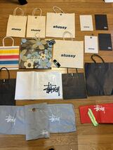 STUSSY OLD 非売品 ショッパー SET ヴィンテージ チャプト 紙袋 S2Cマニア ステューシー 1990-2005 ノベルティ ステッカー藤原ヒロシnigo_画像2