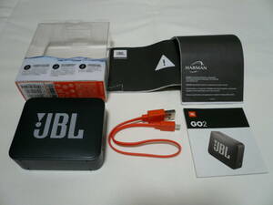 ウォータープルーフ対応Bluetoothスピーカー GO2 JBLGO2BLK ブラック