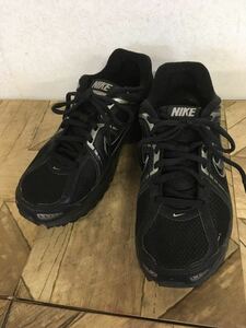 N 靴類】NIKE WMNS AIR COMPETE 2 MSL(W) ナイキ ウィメンズ エア 黒 ブラック レディース 398716-001 スニーカー シューズ 23cm 現状