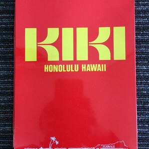 N 雑貨3】KIKI HONOLULU HAWAII ホノルル ハワイ 缶 ブリキ メモ帳 電話帳 コレクション 昭和レトロ グッズ インテリア 文房具 現状の画像1