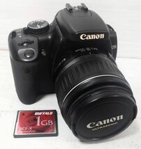 ■外観美品■Canon キャノン DS126151 EOS Kiss ZOOM LENS EF-S 18-55mm 1:3.5-5.6 II USM 一眼レフカメラ デジタルカメラ 動作未確認_画像1