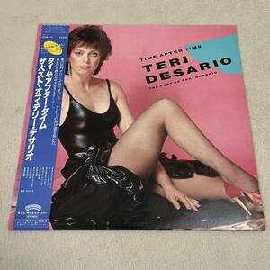 【国内盤帯付】TERI DESARIO TIME AFTER TIME テリーデザリオ / LP レコード / 25SA 273 / ライナー有 / 洋楽ポップス / 