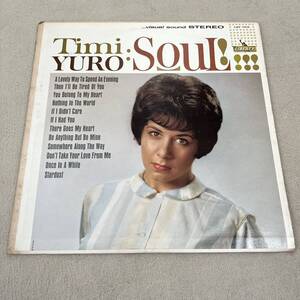 【US盤米盤】TIMI YURO SOUL! ティミーユーロ / LP レコード / LST7212 / ジャズ /