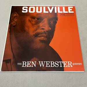 【国内盤帯付】THE BEN WEBSTER QUINTET SOULVILEE ベンウェブスタークインテット / LP レコード / MV2538 / ライナー有 / ジャズ /