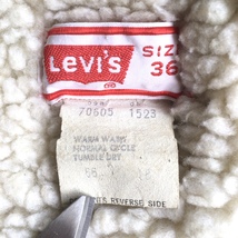 【希少レア送料無料】70年代USA製Levi's(リーバイス) ボアコーデュロイ ジャケット サイズ36(Mサイズ) ベージュ(薄茶色) Levisビンテージ_画像2