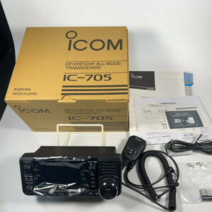 【ほぼ新品】ICOM IC-705 HF/VHF/UHF All Mode トランシーバー D-Star対応 メーカー保証2月までありの画像2