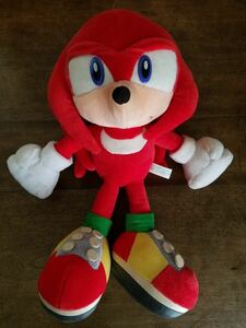 当時物 希少 貴重 レア ナックルズ スーパー ジャンボ ぬいぐるみ ソニック アドベンチャー SEGA セガ 90s Sonic Adventure Knuckles 景品