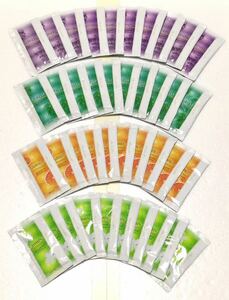  unused [TO-PLAN/TP bathing charge ] coloring bathing charge jasmine / grapefruit / forest ./ lavender 25g(1.)×40. made in Japan 