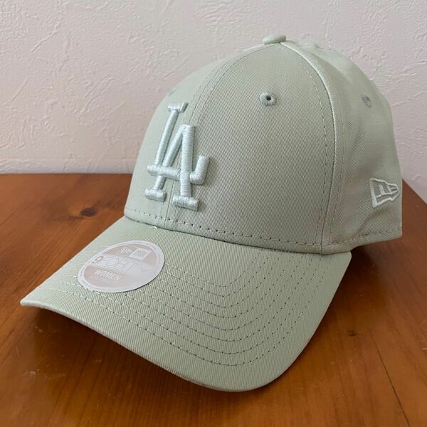 New Era LA ロサンゼルス ドジャース 黄緑　新品　キャップ　ニューエラ