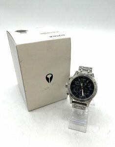 ●中古美品 不動品 NIXON ニクソン 38-20 CHRONO クロノ クォーツ 200M 箱、コマあり