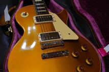 True Historic 1957 Les Paul Gold Top Reissue Flame Top - Vintage Antique Gold ゴールドトップでは希少なフレイムメイプルトップ_画像3