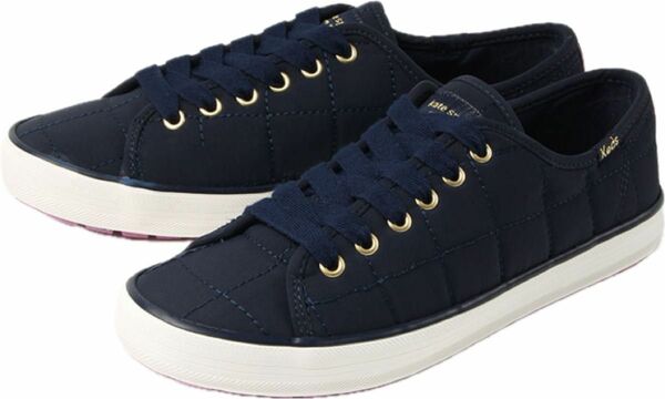 Keds×KatespadeケッズケイトスペイドWF65373 ネイビー