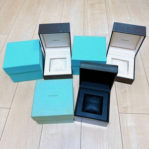 0331p ティファニー TIFFANY & Co. 箱 空箱 ケース ボックス 純正 腕時計 ヴィンテージ アンティーク 3点セット