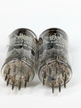 17520　松下電器　12AX7○T/ECC83（海外向け低雑音管）同一ロット　2本　マッチドペア　良品　MATSUSHITA　真空管_画像3