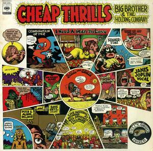 A00586979/LP/ビッグ・ブラザー&ザ・ホールディング・カンパニー (ジャニス・ジョプリン)「Cheap Thrills (1978年・25AP-1243・ブルース