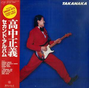 A00588509/LP/高中正義「Takanaka (1977年・MKF-1010・深町純・タンタン・佐藤博・松岡直也・今井裕etc参加・フュージョン)」