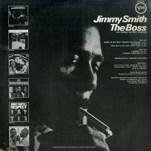 A00588804/LP/ジミー・スミス/ジョージ・ベンソン「The Boss (1984年・23MJ-3398・ソウルジャズ)」の画像2