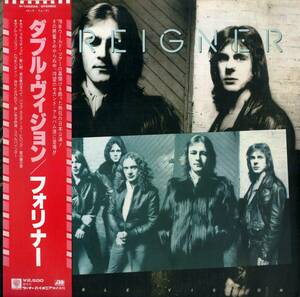 A00589385/LP/フォリナー(FOREIGNER)「ダブル・ヴィジョン(1978年・P-10523A)」